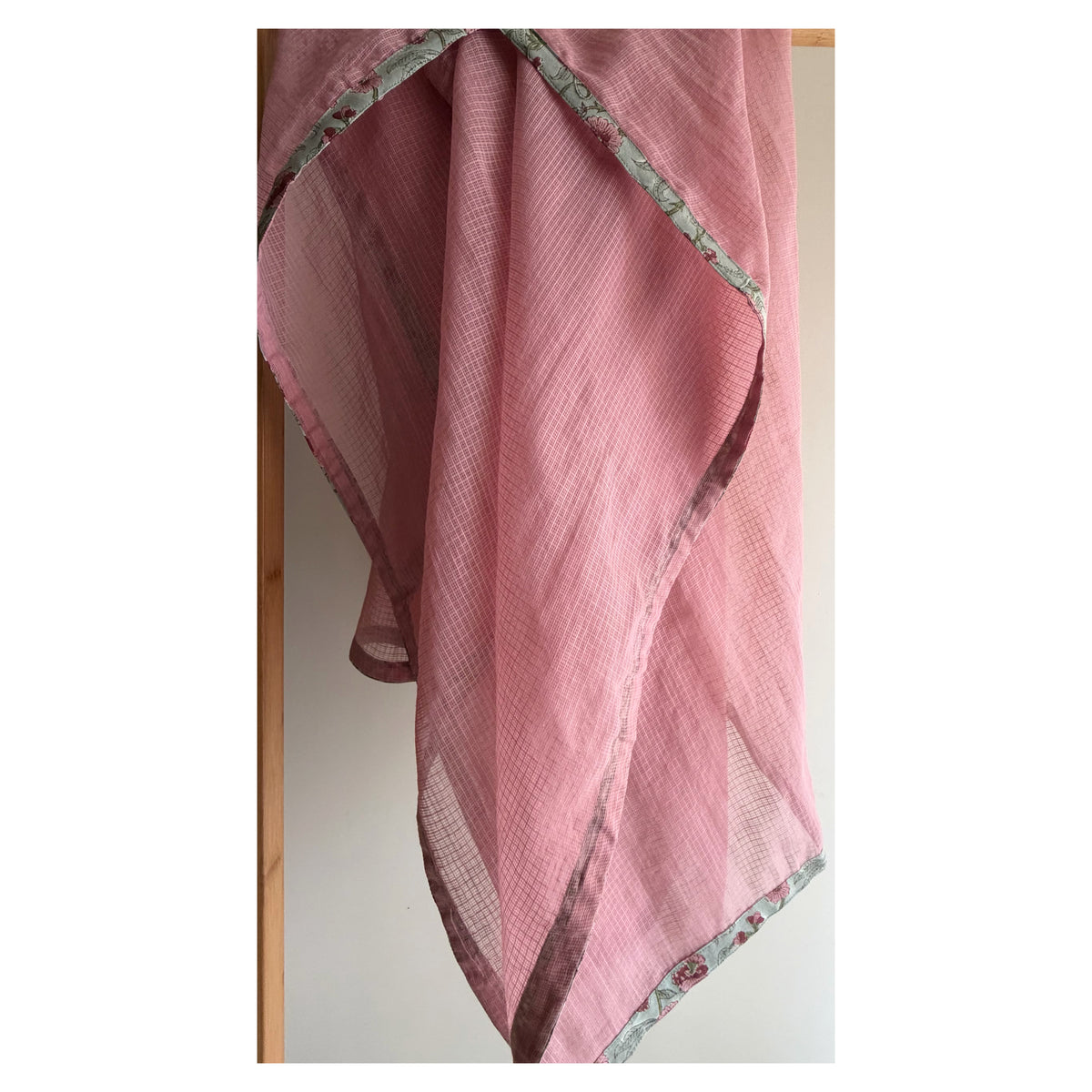 Multicolor Pastel Jaal Hand-Block Printed Set