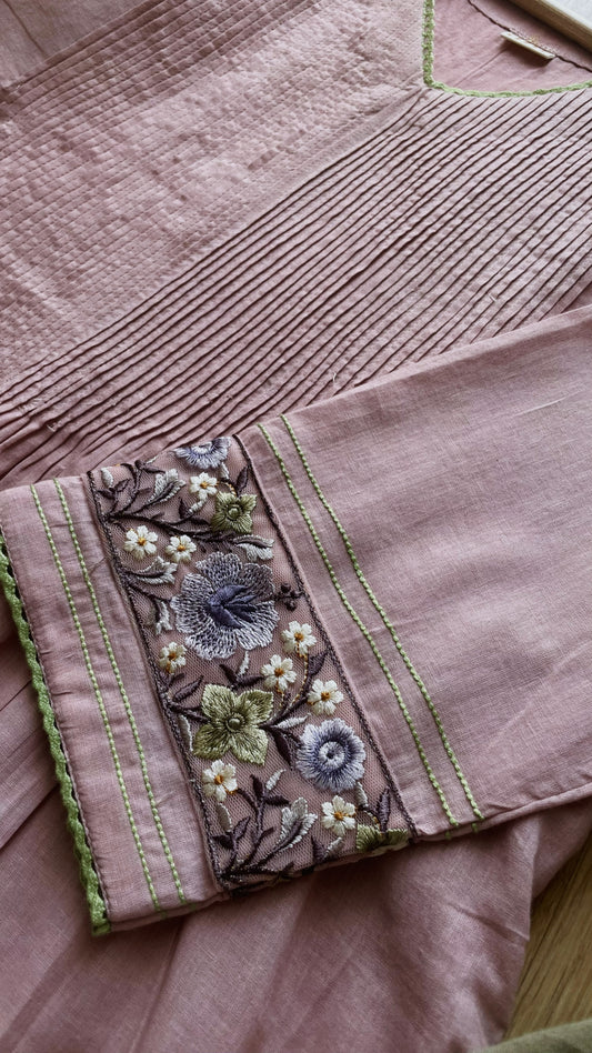 Dusty Pink Mul-Mul Set