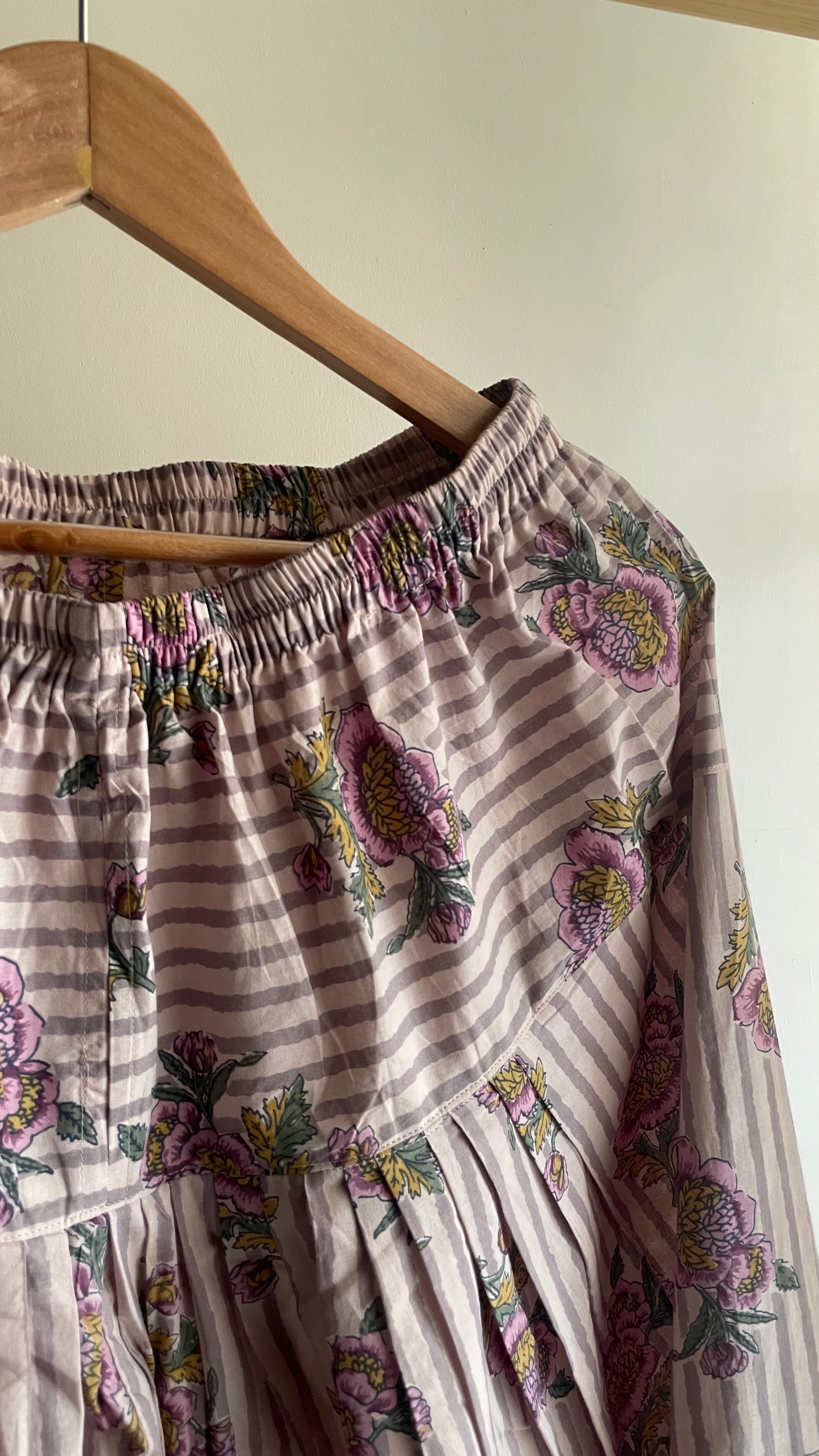 Plum Mul Salwar Set