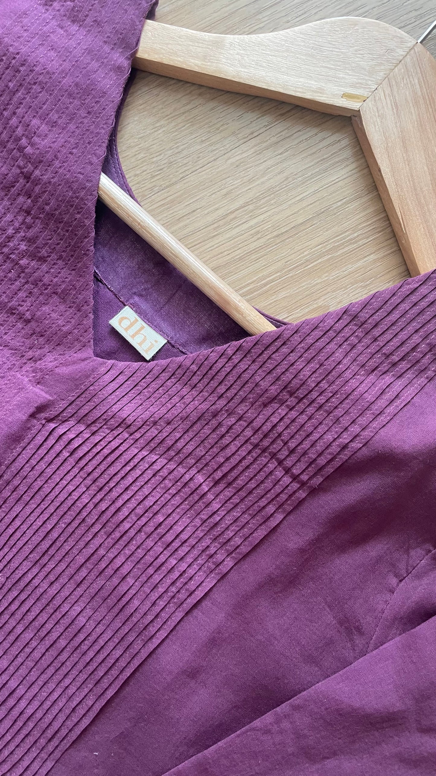 Plum Mul Salwar Set
