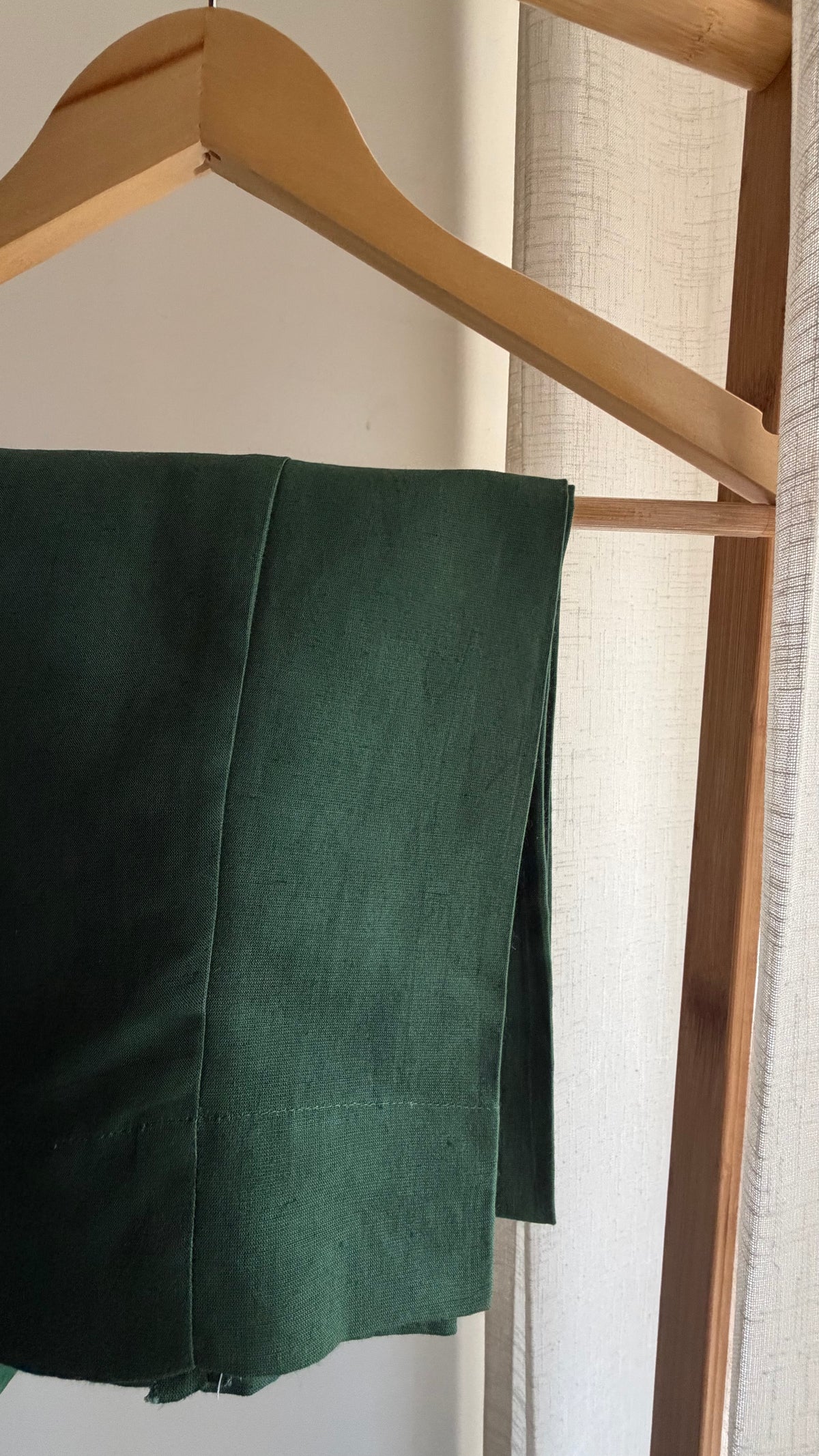 Emerald Green Chanderi Set
