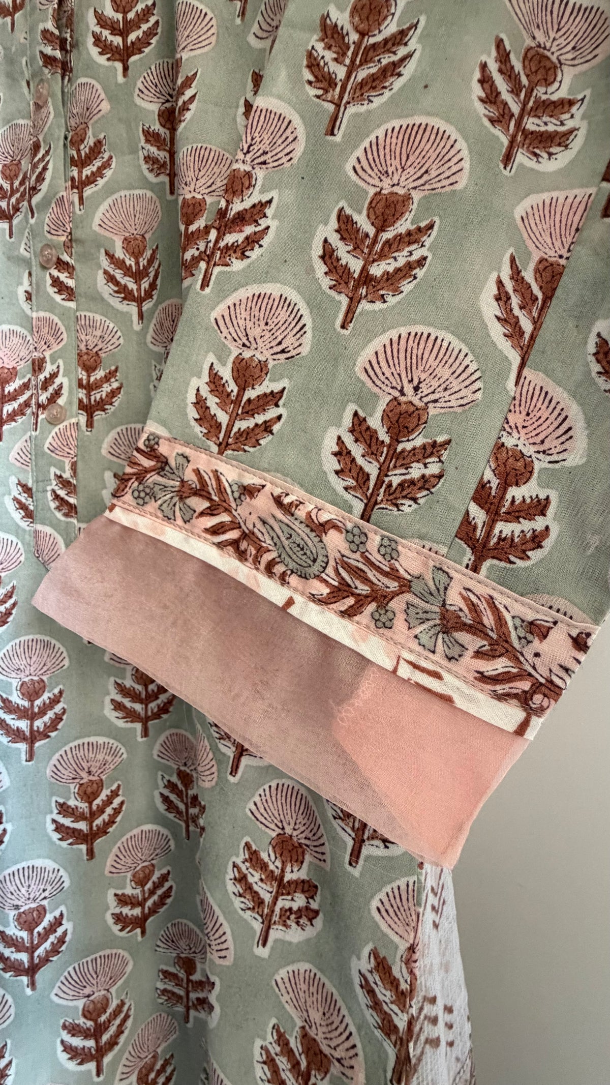 Pastel Butti Hand-Block Printed Set