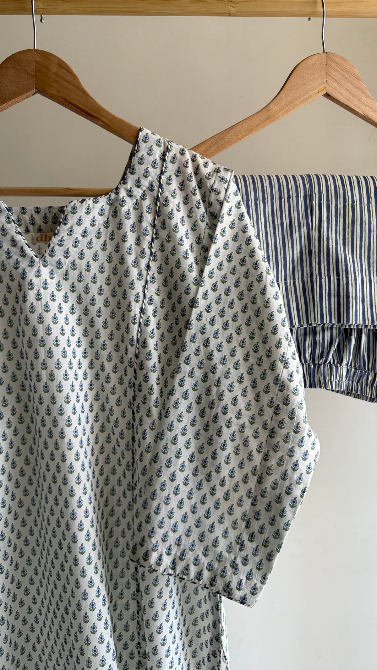 BUTTI & STRIPE CO-ORD SET