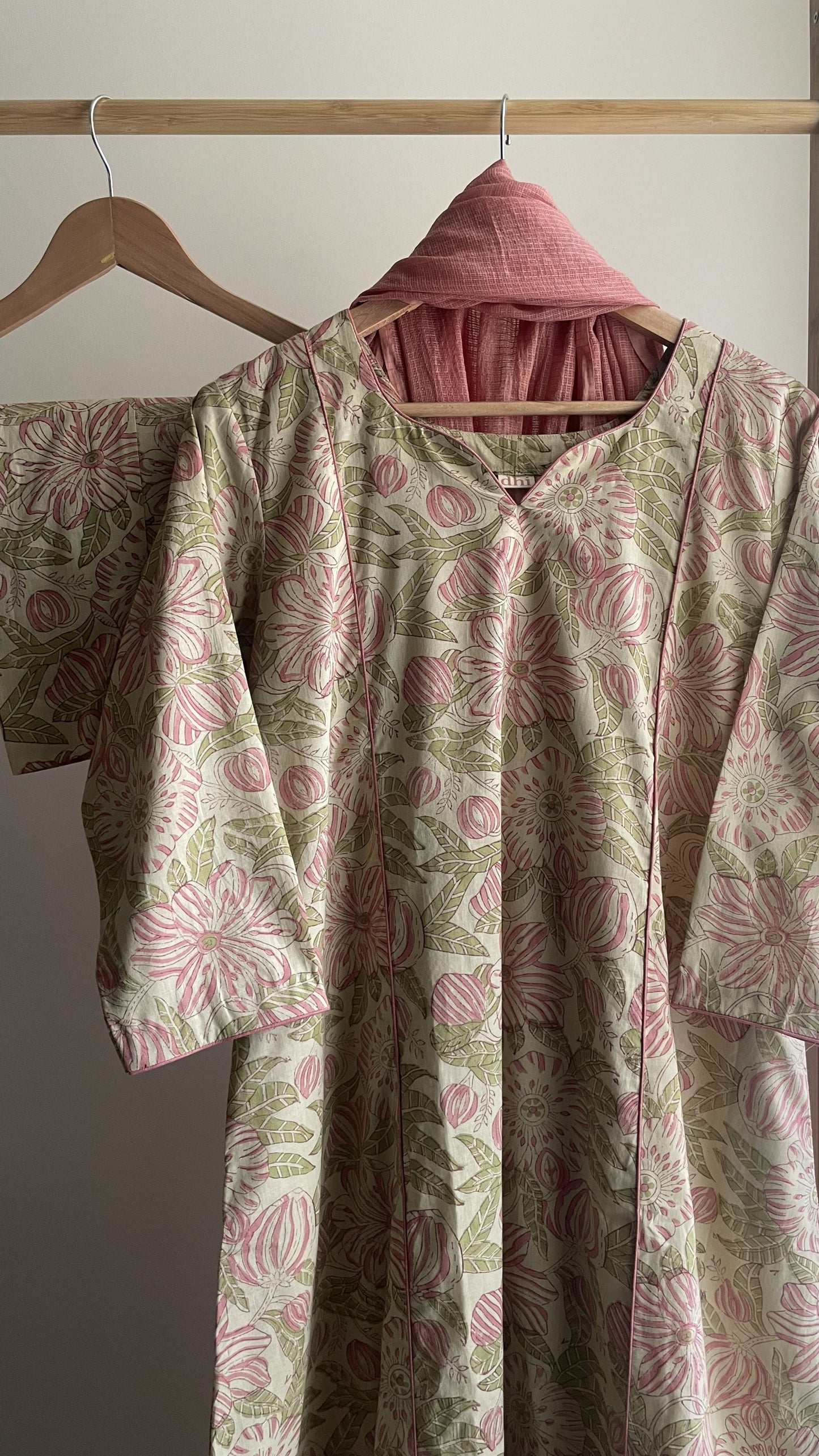Floral All over Printed A-line Kurta Set