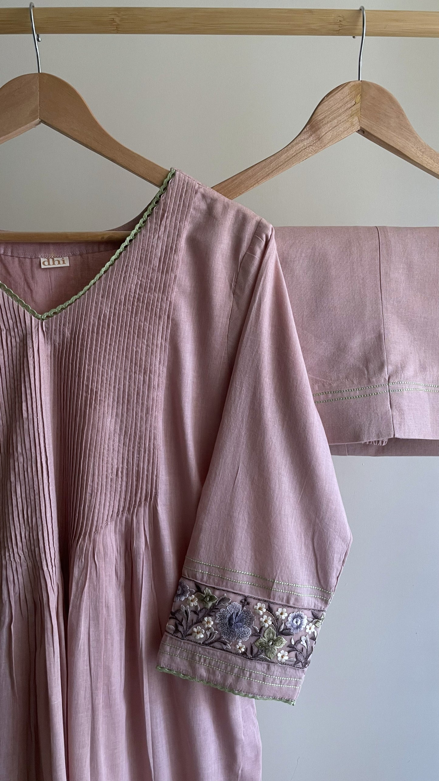 Dusty Pink Mul-Mul Set